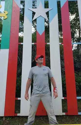 Bandera y Letras comerio