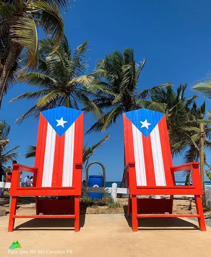 2 Sillas Banderas Gigantes